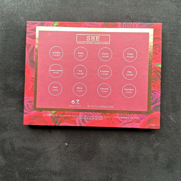 Colourpop x Karrueche Fem Rosa She eyeshadow palette - Picture 3 of 3